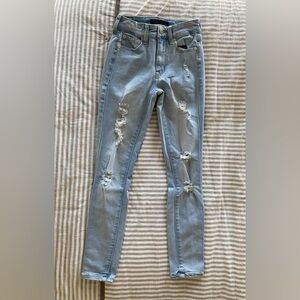 Aeropostale Distressed Jeggings sz 000